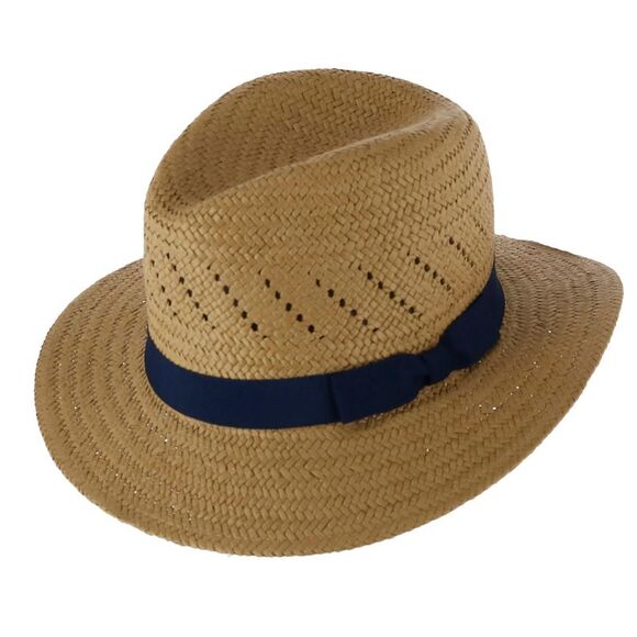 Broner Men's Vented Dress Safari Hat with Grosgrain Band - Picture 3 of 4